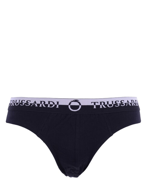DOUBLE ELASTIC Packung mit 2 Slips Schwarz - Herrenslip
