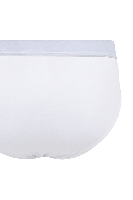 BASIC Packung mit 2 Slips Wei&szlig; - Herrenslip