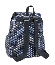 KIPLING CITY ZIP S Rucksack mit mehreren F&auml;chern 3D K Blau - Damentaschen - 2