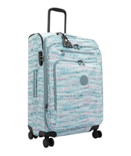 KIPLING NEW YOURI SPIN M Mittelgro&szlig;er erweiterbarer Trolley Palmenbl&auml;tter - Halbharte Trolleys - 3