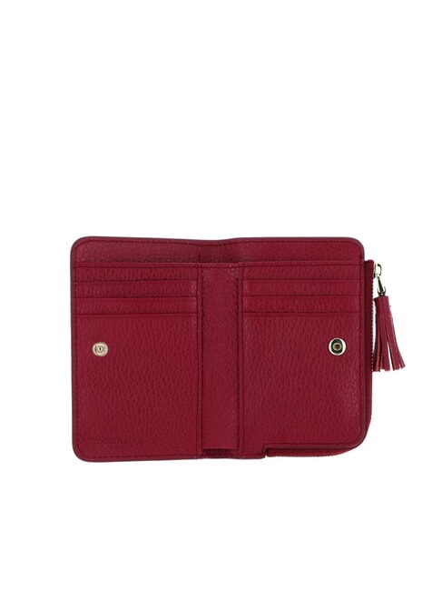 CAMPIONARIO - TASSEL  Damen Lederbrieftasche Sangria - Brieftaschen Damen