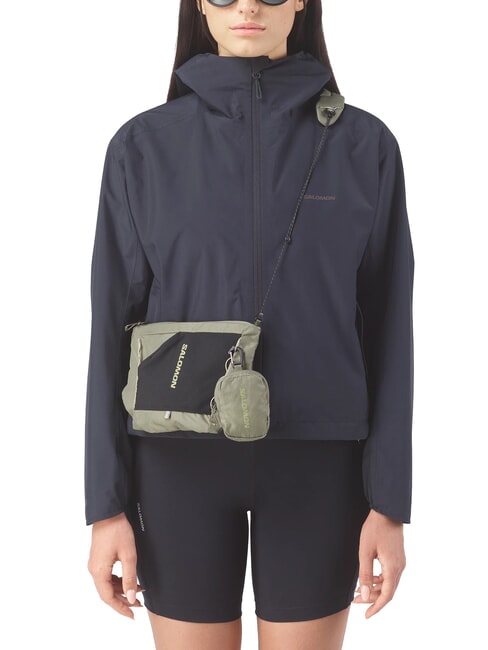 ACS 2 REVISED Handtasche des L&auml;ufers tief flechtengr&uuml;n/schwarz - Damentaschen