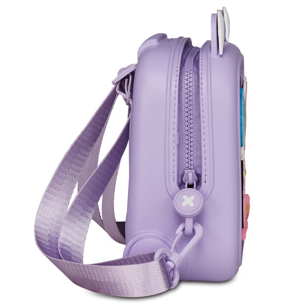GIRLY PINS Mini-Rucksack mit abnehmbaren Anstecknadeln Englischer Lavendel - Rucks&auml;cke f&uuml;r Schule &amp; Freizeit