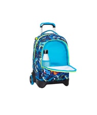 SJGANG CUCCIOLI 2-r&auml;driger Trolley-Rucksack, fest montiert KIEFERNNADEL - Rucks&auml;cke mit Trolleyfunktion - 2