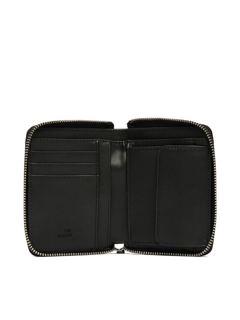 SIGNATURE LOVE Mittelgro&szlig;e Geldb&ouml;rse mit Rei&szlig;verschluss Schwarz - Brieftaschen Damen