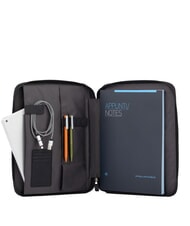 PIQUADRO BRIEF ECOLOGICA Klemmbrett aus recyceltem Stoff Schwarz - Tablettmappe &amp; Organizer - 2