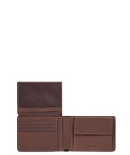 PIQUADRO CRONUS Geldb&ouml;rse mit M&uuml;nzfach BRAUN - Brieftaschen Herren - 3