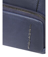 PIQUADRO CRONUS Kosmetikkoffer aus Leder Blau - Beauty-Case - 4
