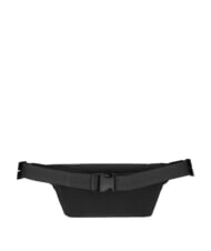 PIQUADRO P16PLUS SPCIAL Bauchtasche aus recyceltem Stoff und Leder Schwarz - H&uuml;fttaschen - 3