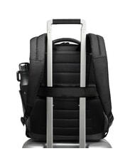 PIQUADRO WOLLEM 14-Zoll-Laptop-Rucksack aus Ledermix - PC-Rucks&auml;cke