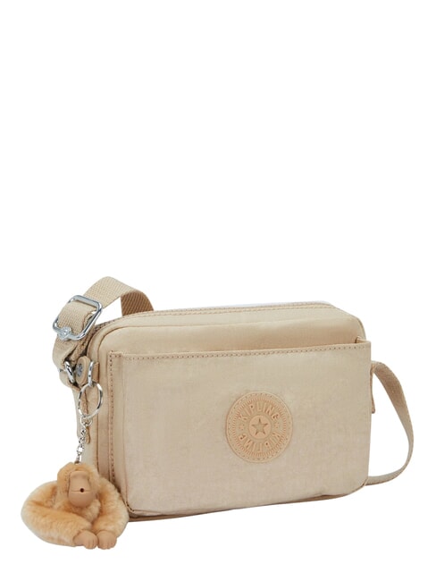 ABANU S Schultertasche glitzerndes Beige - Damentaschen