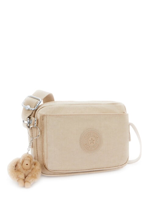 ABANU S Schultertasche glitzerndes Beige - Damentaschen