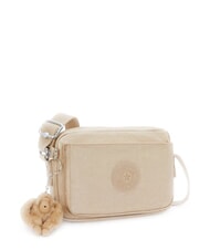 KIPLING ABANU S Schultertasche glitzerndes Beige - Damentaschen - 4