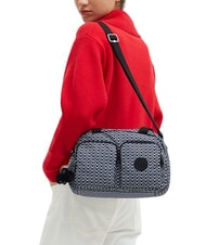 KIPLING COOL DEFEA Schultertasche mit Schultergurt Signatur-Druck - Damentaschen - 3