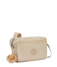 KIPLING ABANU M Schultertasche glitzerndes Beige - Damentaschen - 6