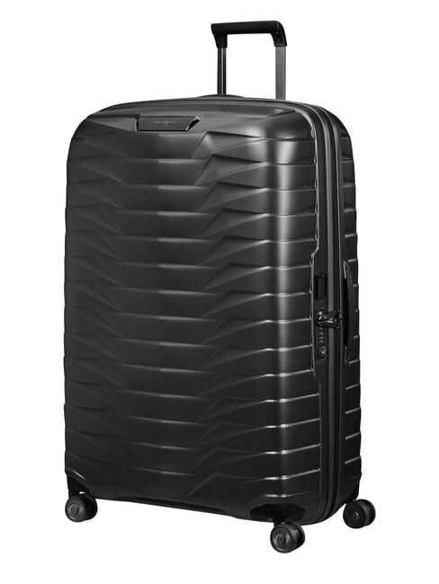 PROXIS Extra gro&szlig;er Einkaufswagen mattes Graphit - Harte Trolleys