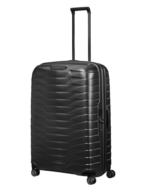 PROXIS Extra gro&szlig;er Einkaufswagen mattes Graphit - Harte Trolleys