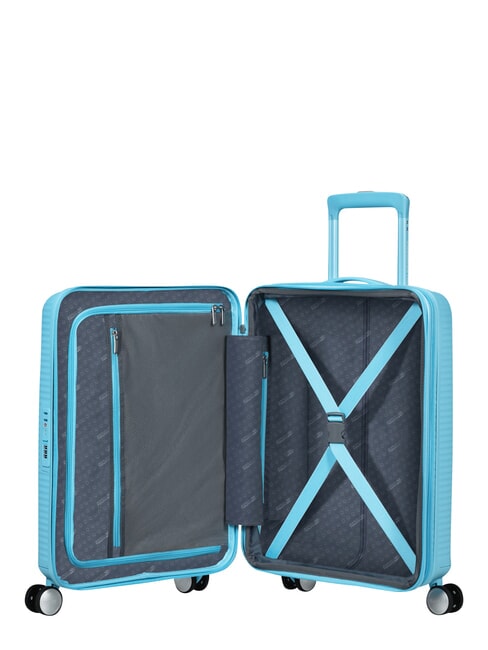 Trolley SOUNDBOX, Handgep&auml;ck, erweiterbar Blaubeer-Sprudel - Handgep&auml;ck