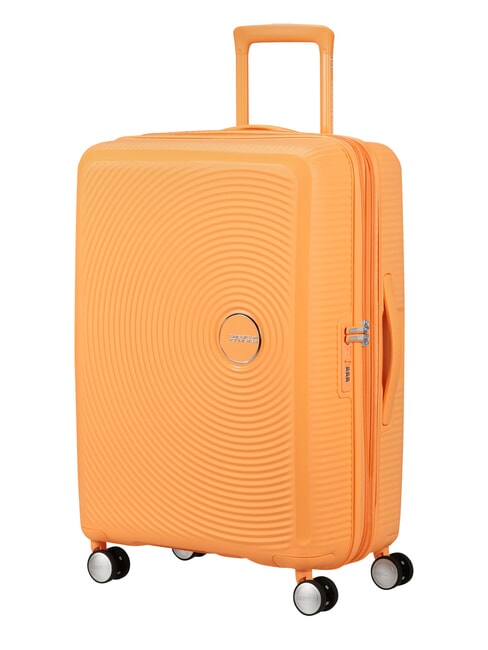 SOUNDBOX SPINNER Mittlerer Trolley, erweiterbar Papaya-Pop - Harte Trolleys