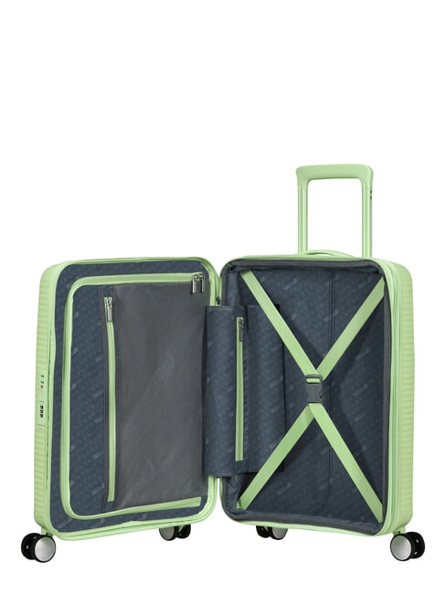 Trolley SOUNDBOX, Handgep&auml;ck, erweiterbar gr&uuml;ne Kiwi - Handgep&auml;ck