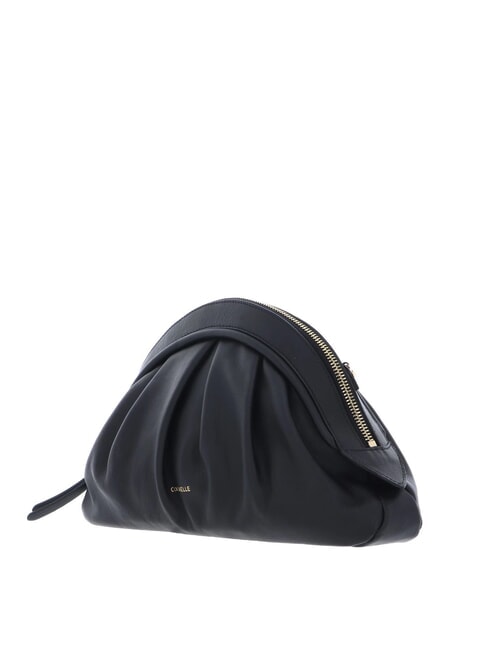 CAMPIONARIO - CHEEK SMOOTH  Umh&auml;ngetasche aus Leder Schwarz - Damentaschen