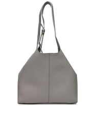 COCCINELLE CAMPIONARIO - BRUME Schultertasche, Leder hellgrau - Damentaschen - 3
