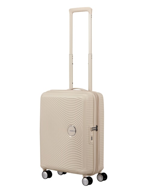 Trolley SOUNDBOX, Handgep&auml;ck, erweiterbar Kokosnusssand - Handgep&auml;ck