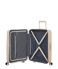 AMERICAN TOURISTER SOUNDBOX SPINNER Mittlerer Trolley, erweiterbar Kokosnusssand - Harte Trolleys - 2
