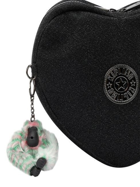 HEARTY Mini-Herz-Rucksack Schwarz - Damentaschen