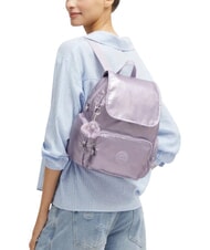 KIPLING CITY ZIP Rucksack mit Klappe Hellviolett - Damentaschen - 2