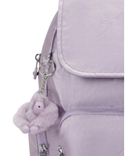 KIPLING CITY ZIP Rucksack mit Klappe Hellviolett - Damentaschen - 6