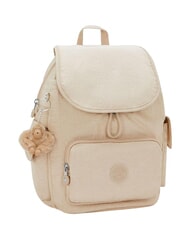 KIPLING CITY PACK S Rucksack glitzerndes Beige - Damentaschen - 3