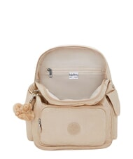 KIPLING CITY PACK S Rucksack glitzerndes Beige - Damentaschen - 4
