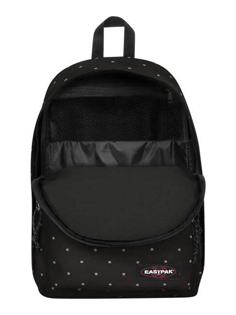 OUT OF OFFICE 13 "Laptop-Rucksack Punkte schwarz silber - Rucks&auml;cke f&uuml;r Schule &amp; Freizeit
