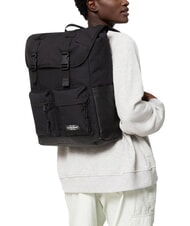 EASTPAK ICON TOPLOAD Laptop-Rucksack und Wasserflasche auf Schwarz - Rucks&auml;cke f&uuml;r Schule &amp; Freizeit - 2