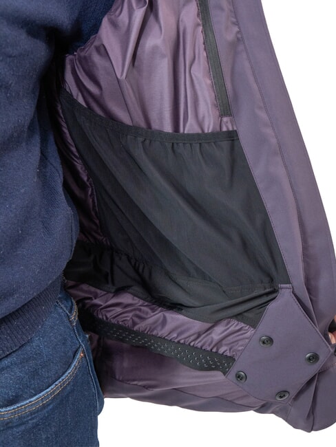 ACTIVE SAPPORO-REC Kapuzenjacke Brombeere - Herrenjacken