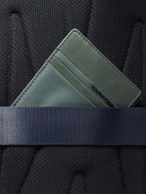 MARCEL Reiserucksack f&uuml;r PC und iPad blau/dunkelbraun - PC-Rucks&auml;cke