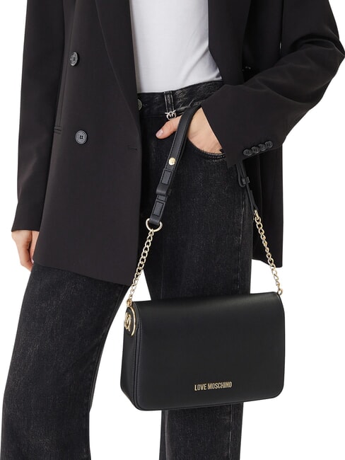 CHUNKY TAB Umh&auml;ngetasche Schwarz - Damentaschen