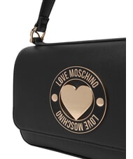 LOVE MOSCHINO CUPID Mini-Handtasche mit Schulterriemen Schwarz - Damentaschen - 5