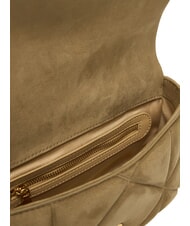 LOVE MOSCHINO EMBOSSED Mini-Handtasche mit Schulterriemen Sand - Damentaschen - 6