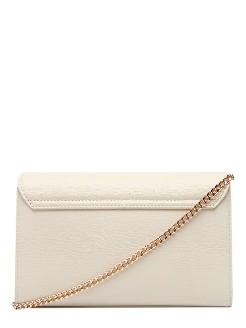 SMART DAILY Clutch mit Metall-Schultergurt Elfenbein - Damentaschen