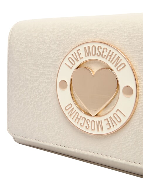SMART DAILY Clutch mit Metall-Schultergurt Elfenbein - Damentaschen