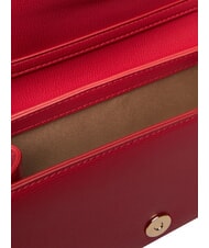 LOVE MOSCHINO SMART DAILY Clutch mit Metall-Schultergurt ROT - Damentaschen - 6