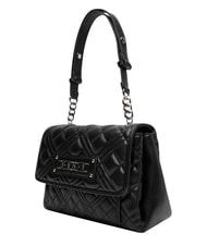 LOVE MOSCHINO QUILTED Umh&auml;ngetasche Schwarz Schwarz - Damentaschen - 3