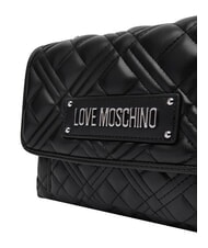LOVE MOSCHINO QUILTED Umh&auml;ngetasche Schwarz Schwarz - Damentaschen - 5