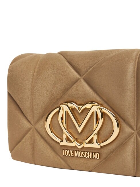 EMBOSSED Schultertasche, doppelt tragbar Sand - Damentaschen