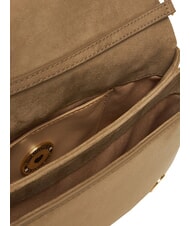 LOVE MOSCHINO EMBOSSED Schultertasche, doppelt tragbar Sand - Damentaschen - 6