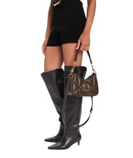 LOVE MOSCHINO EMBOSSED Umh&auml;ngetasche, mit Schultergurt - Damentaschen