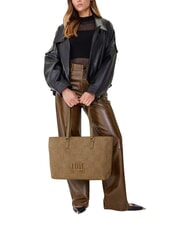 LOVE MOSCHINO PATCHY Einkaufstasche, Umh&auml;ngetasche - Damentaschen