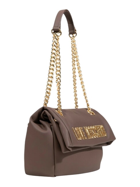 BOLD LOVE HAMMERED  Umh&auml;ngetasche / Crossbody Bag Schokolade2 - Damentaschen